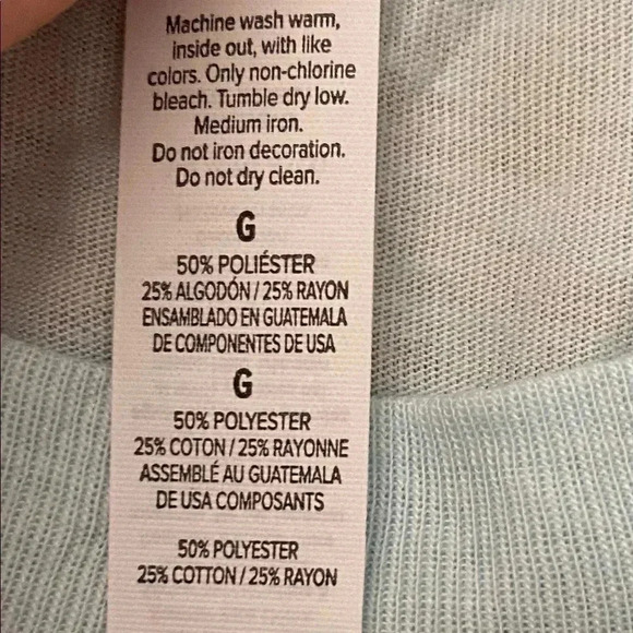 💥🆕Light Blue Graphic Tee🆕 - Picture 7 of 8